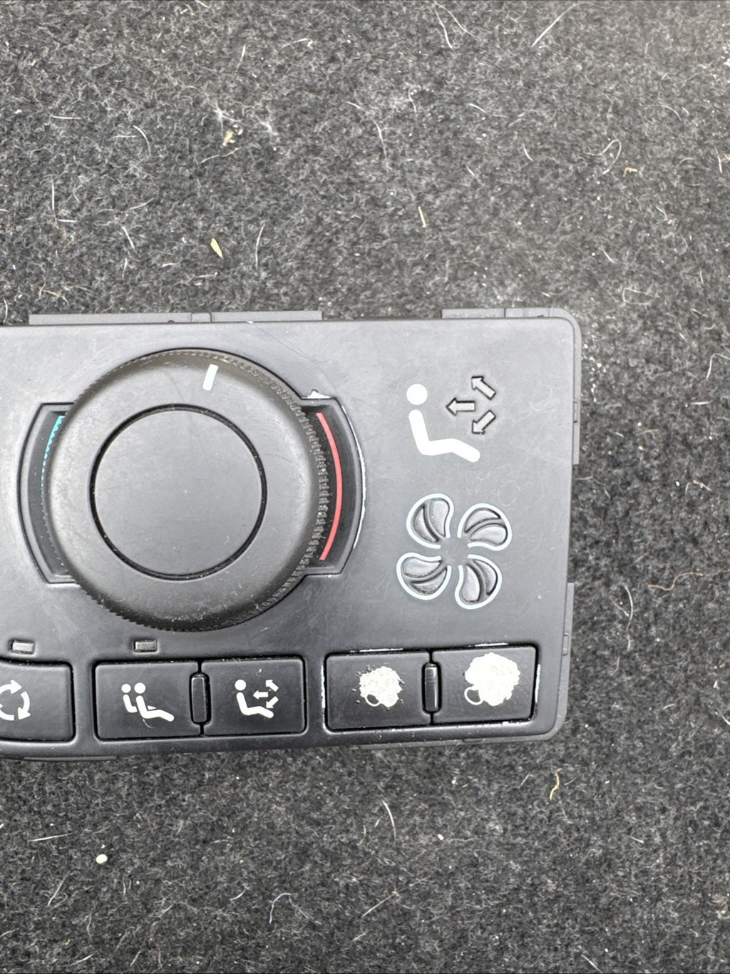2007 CITROEN C4 PICASSO HEATER CONTROL PANEL  9650868677