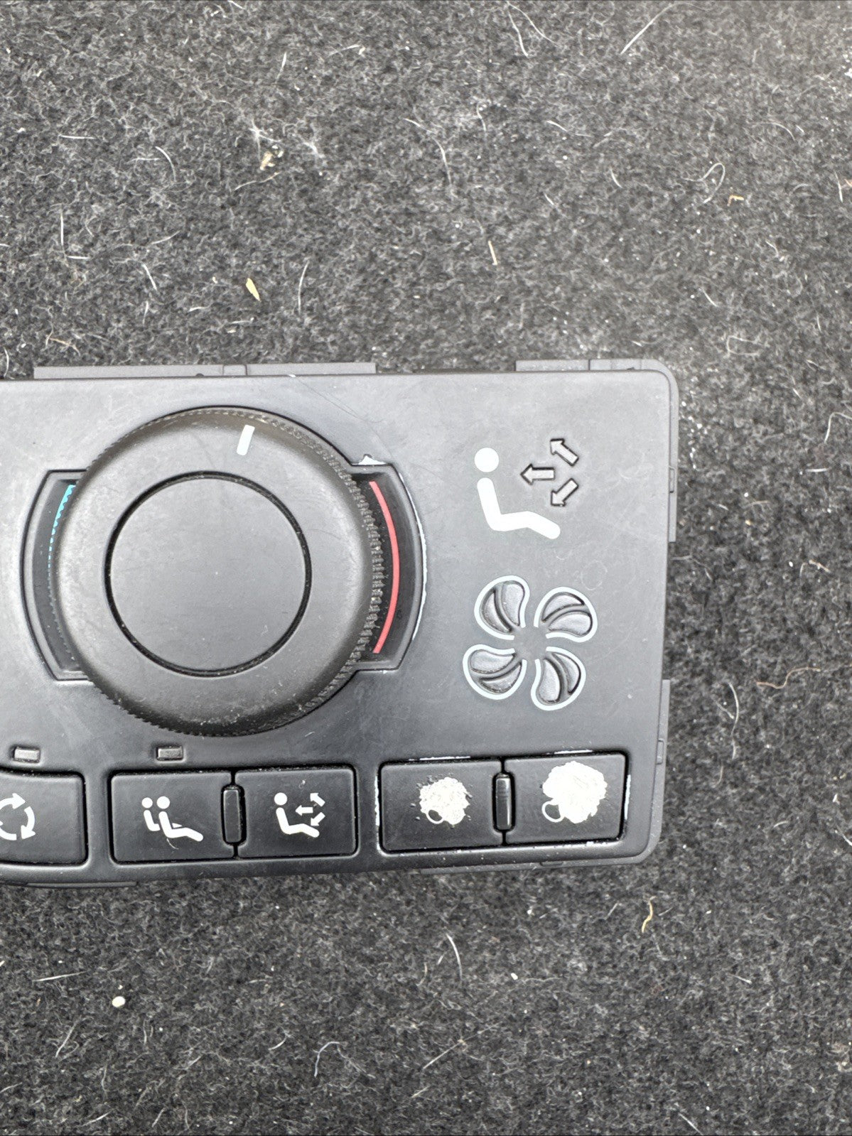 2007 CITROEN C4 PICASSO HEATER CONTROL PANEL  9650868677