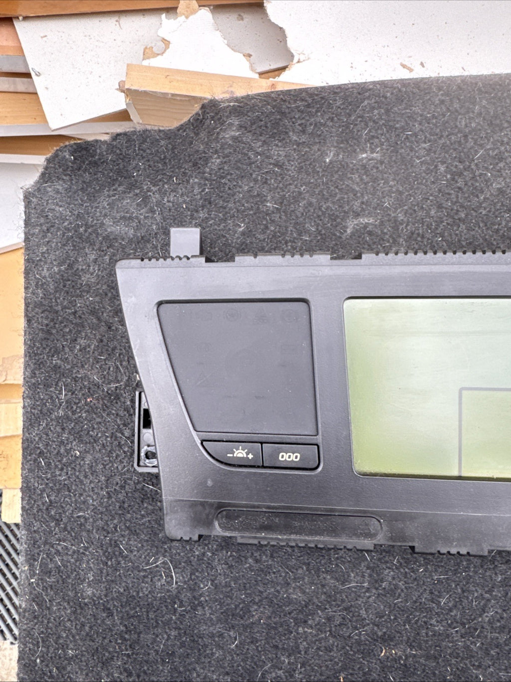 2010 CITROEN C4 PICASSO SPEEDOMETER INSTRUMENT CLUSTER P9666704380 #2