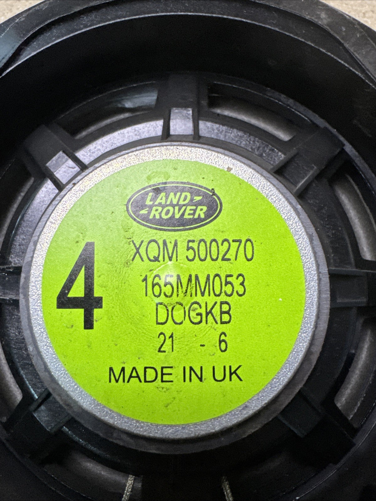 Range Rover Sport L320 Harman Kardon Logic 7 Rear Door Speaker XQM500270
