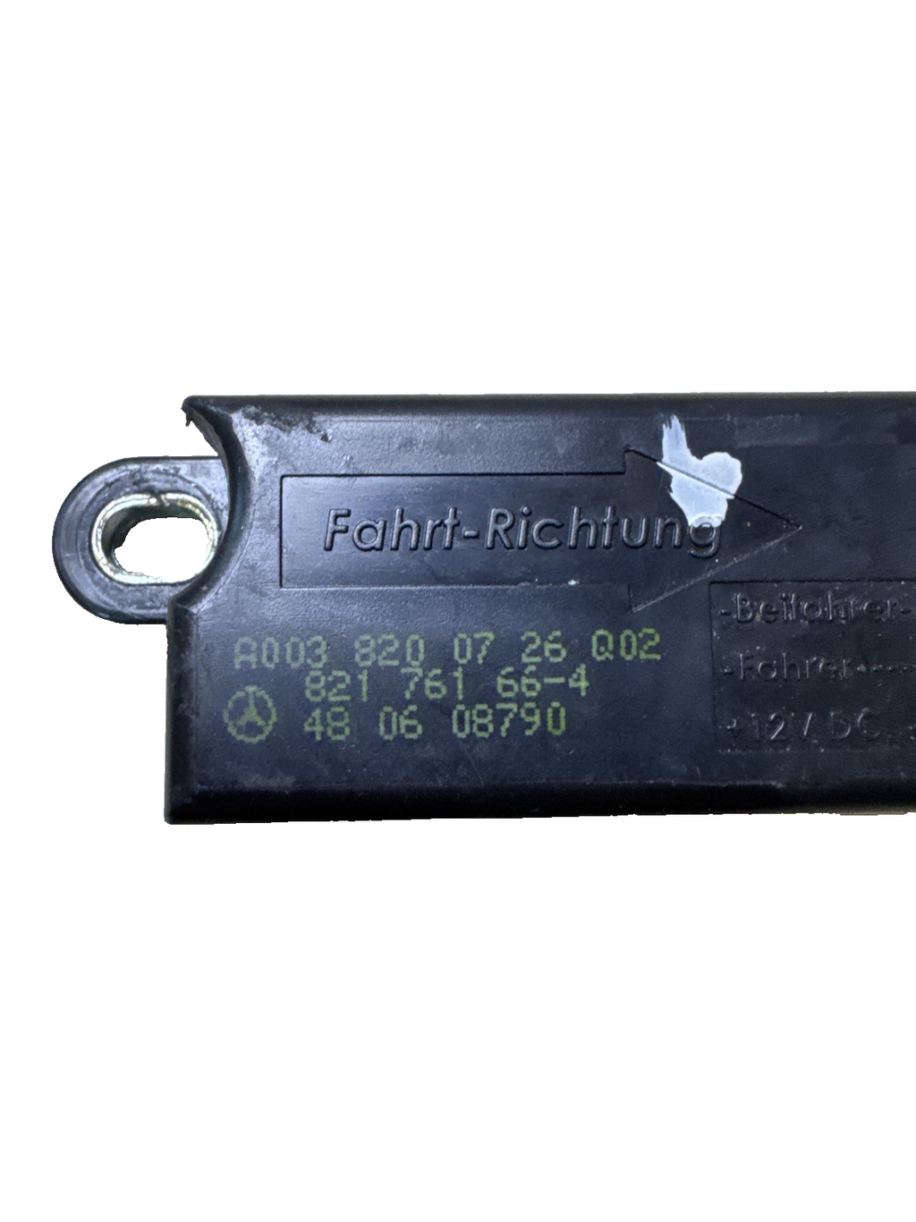 Mercedes E Class Crash Sensor A0038200726 W211 E220 CDi Crash Sensor 2005