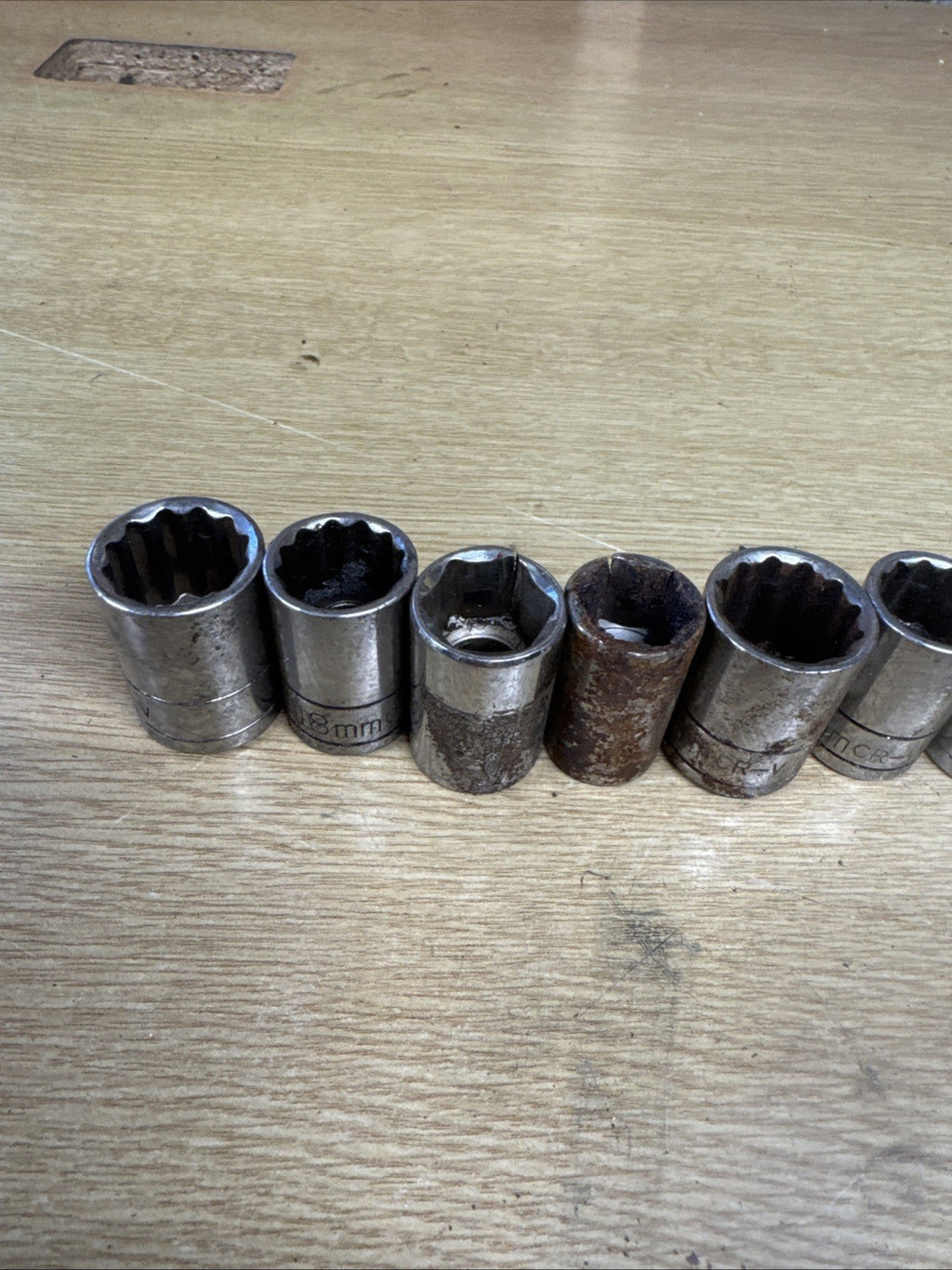 Joblot Halfords Advanced Broken Sockets X10