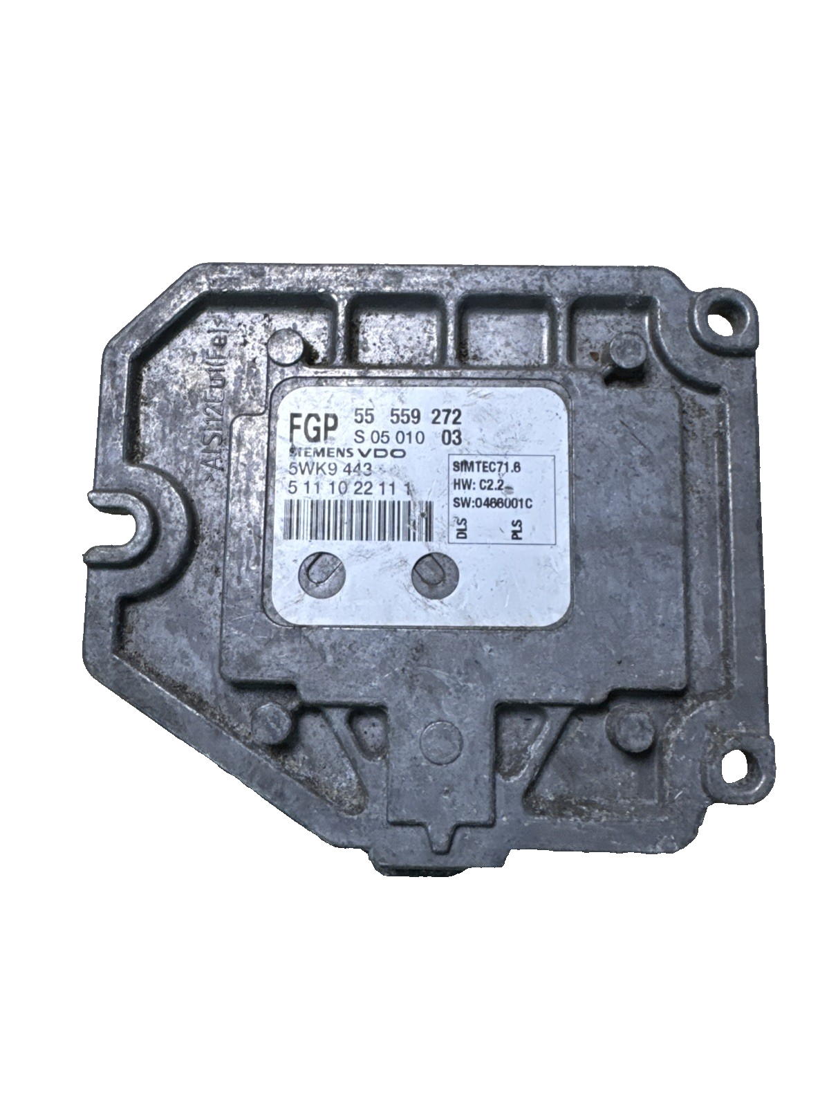 Vauxhall Astra H Engine Control Unit ECU - 55559272 / 5wk9443
