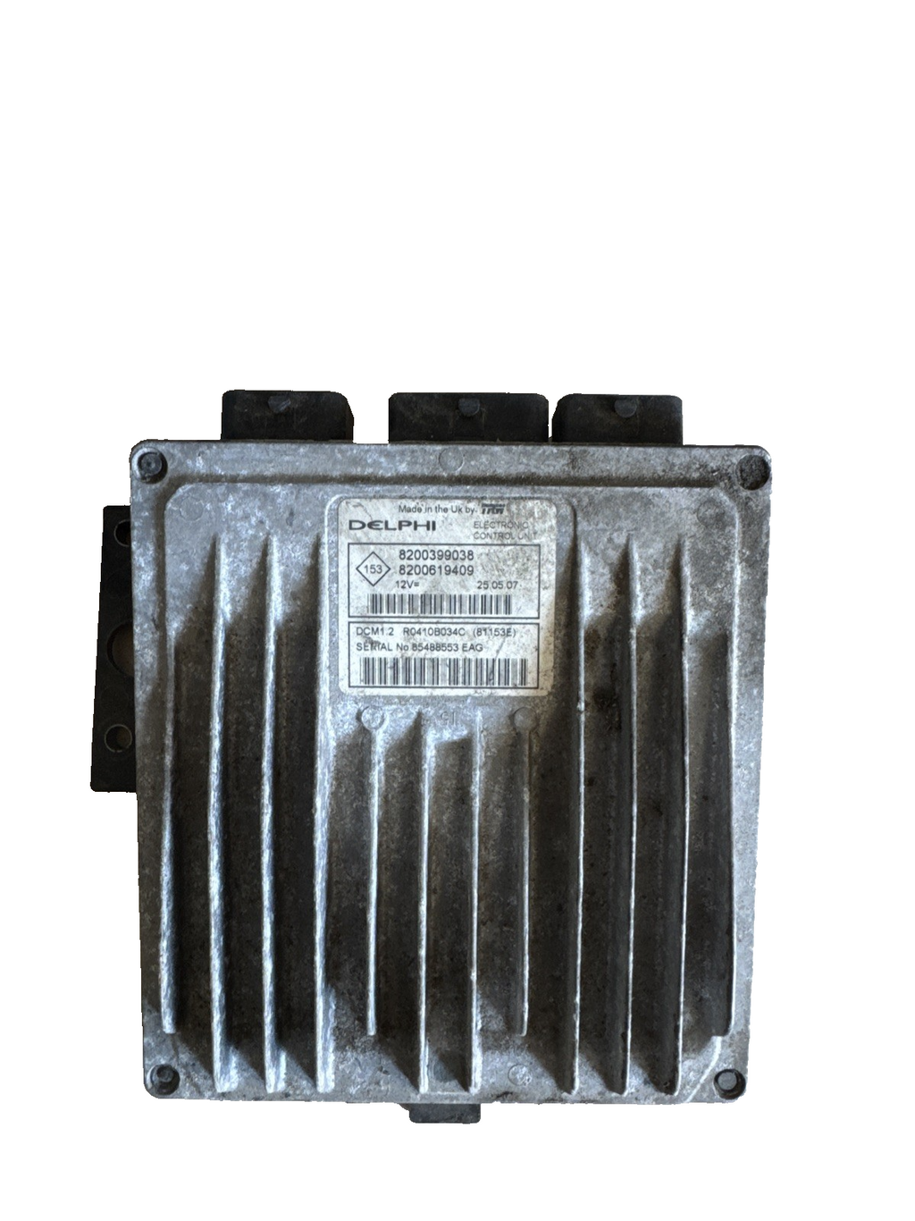 2006 RENAULT CLIO 1.5 DCi ENGINE CONTROL UNIT ECU 8200399038