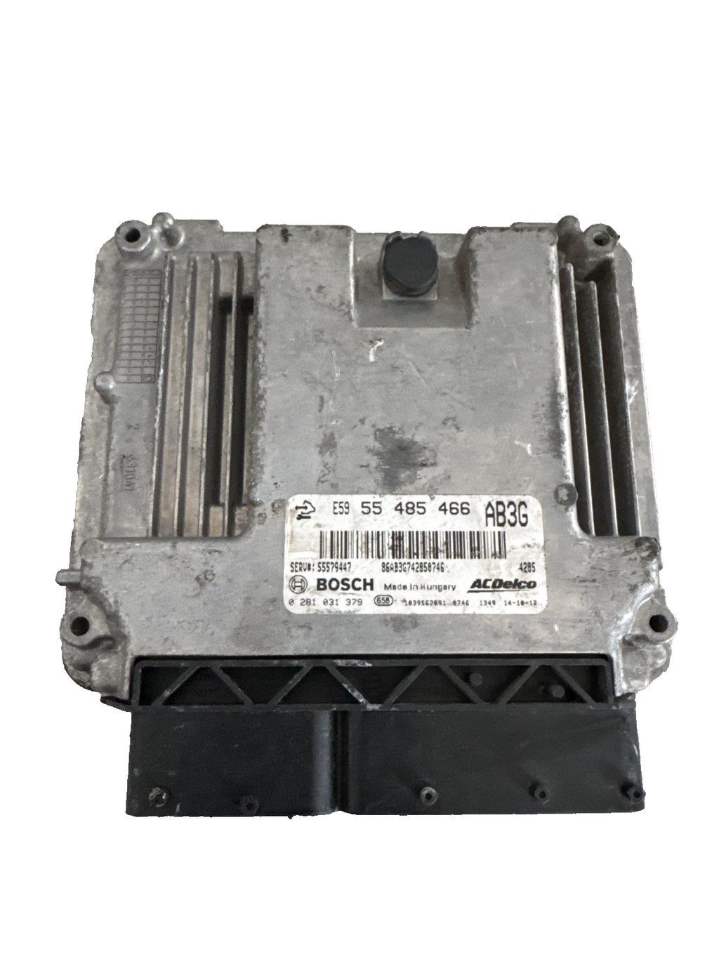 2014 VAUXHALL INSIGNIA 2.0 DIESEL ENGINE CONTROL UNIT ECU 55485466