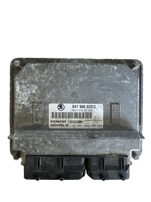 2004 SKODA FABIA 1.4 ENGINE CONTROL UNIT 047906033C 5WP4419907