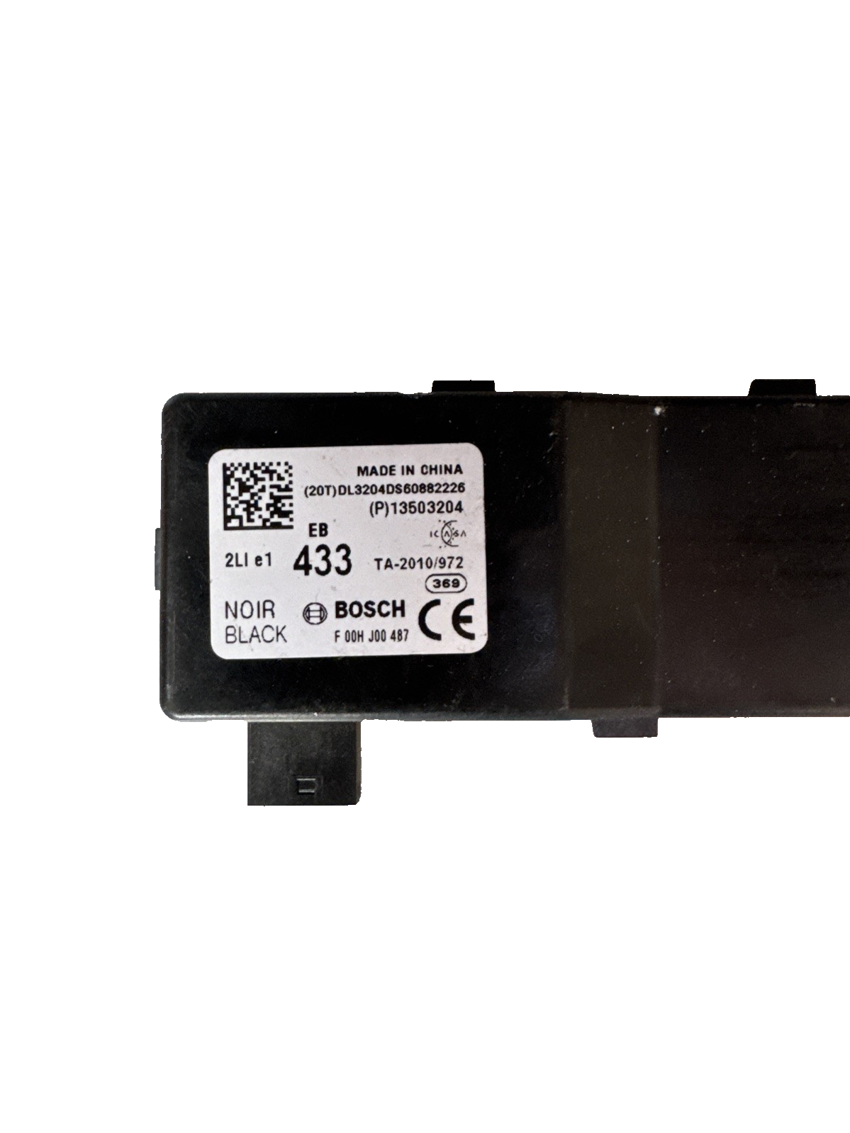 VAUXHALL MOKKA 2016 CENTRAL LOCKING CONTROL MODULE ECU UNIT 13503204