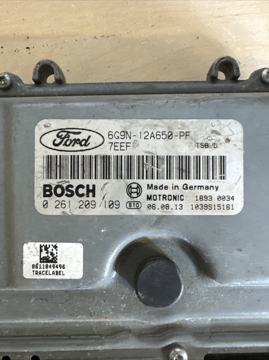 FORD MONDEO MK4 2.5 PETROL ECU PCM MODULE 6G9N-12A650-PJ 2007 - 2014