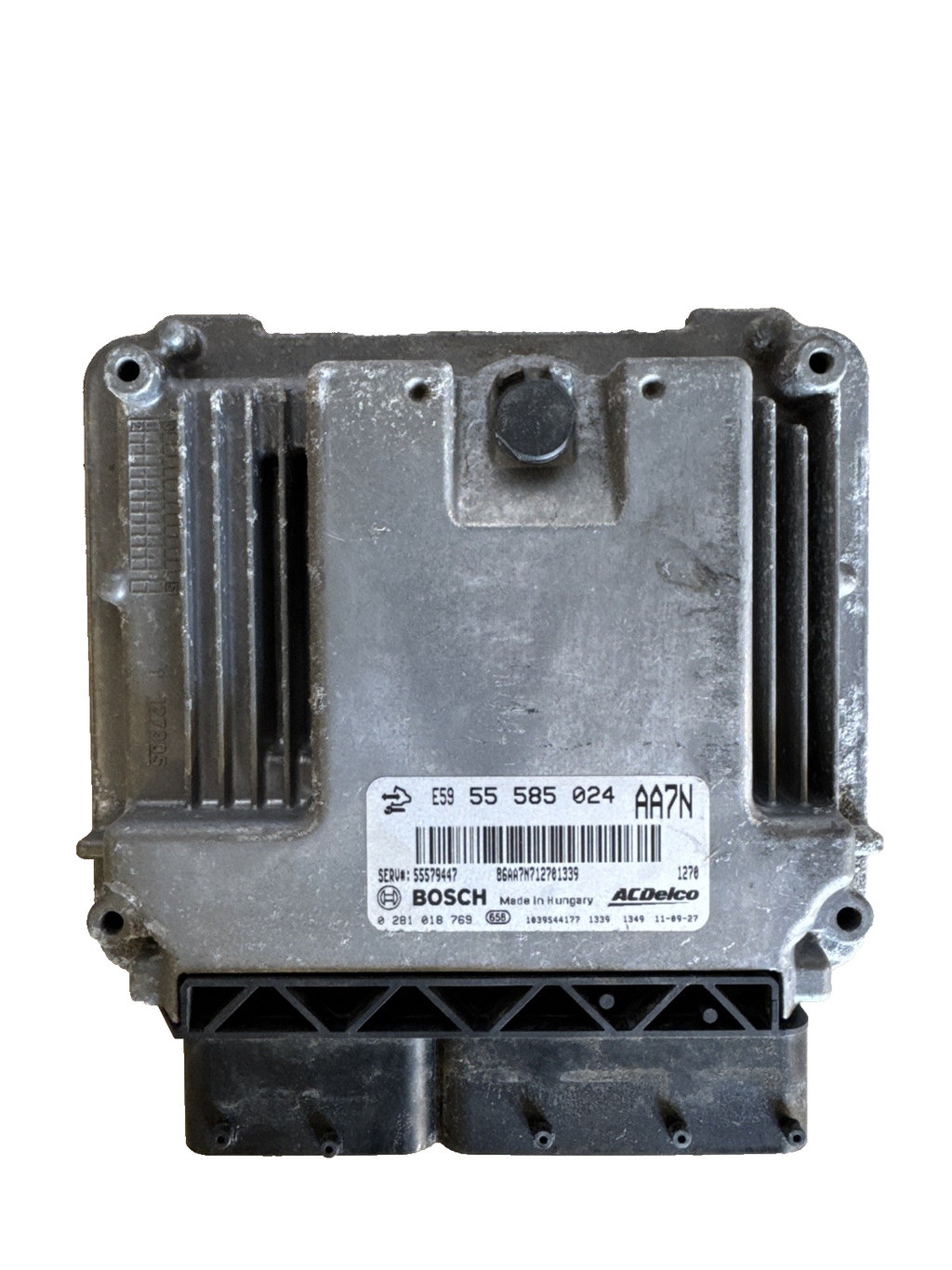 2012 VAUXHALL ASTRA J 2.0 ENGINE CONTROL UNIT ECU 55585024
