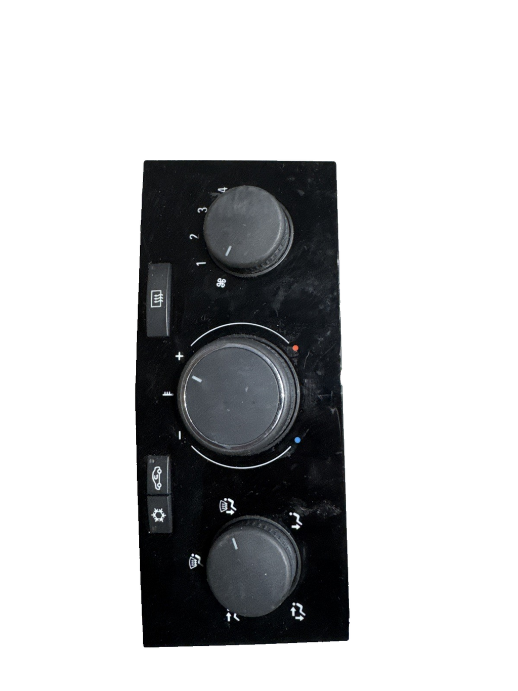 Vauxhall Zafira B 2005 - 2014 Piano Black Heater Control Panel 13308176 (F9)