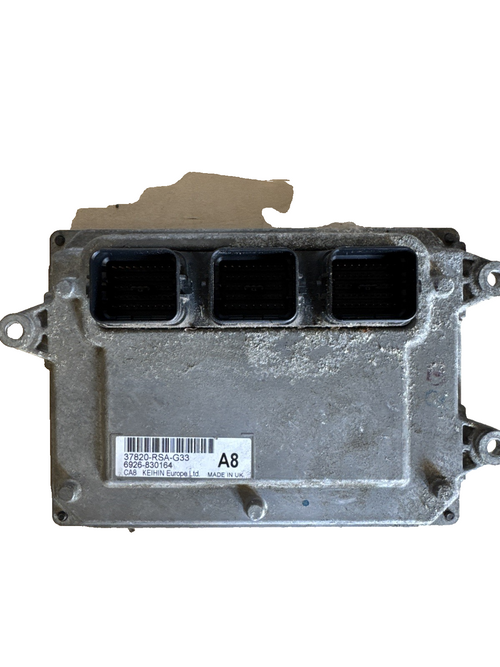 2006 HONDA CIVIC MK8 1.8 ENGINE CONTROL UNIT ECU 37820-RSA-G33