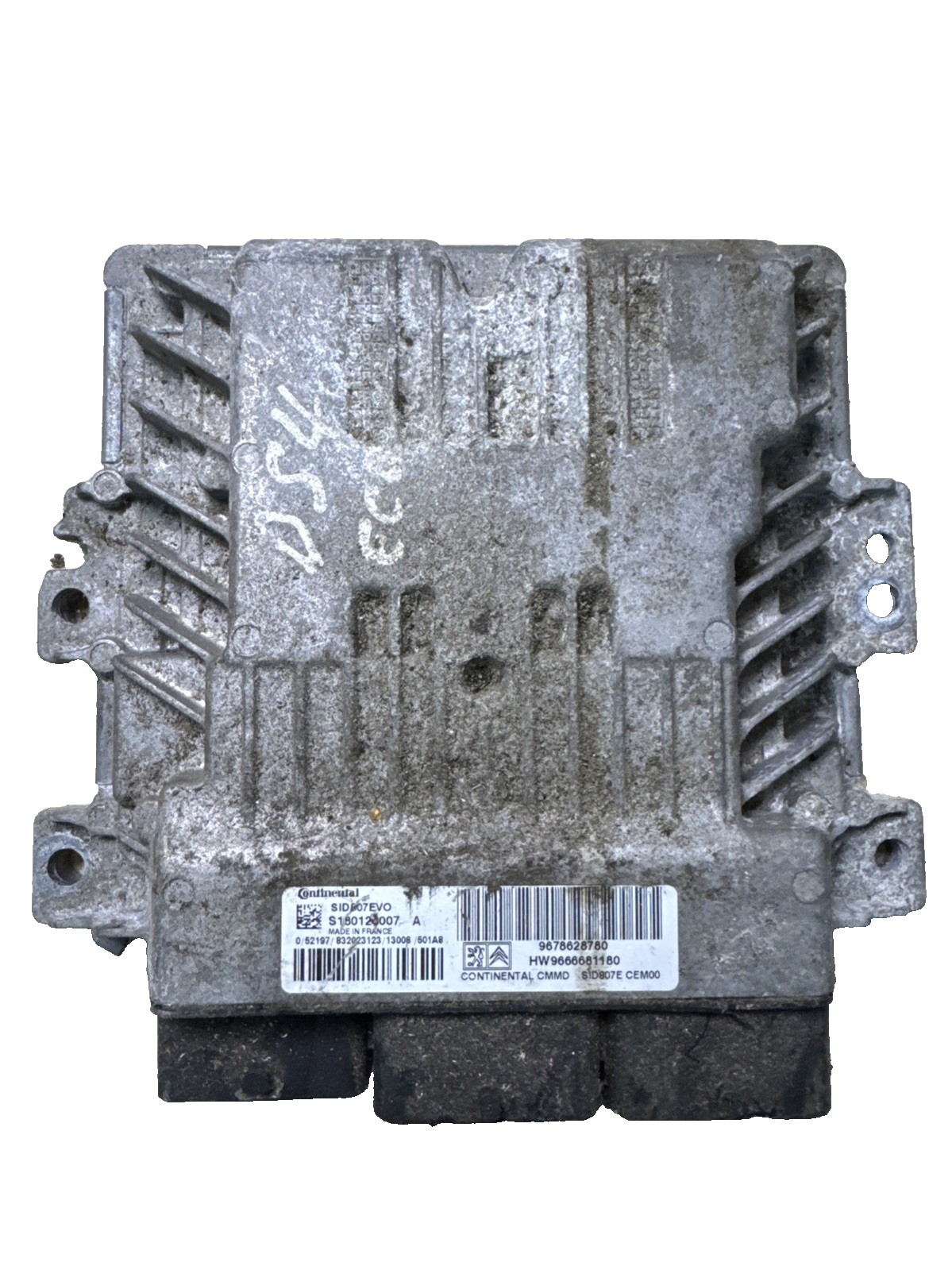 2012 CITROEN C4 PICASSO HDI ENGINE CONTROL UNIT ECU 9666681180 #10