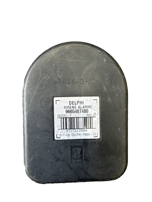 2009 PEUGEOT 308cc MK1 2.0 HDi ALARM SIREN MODULE 9665407480
