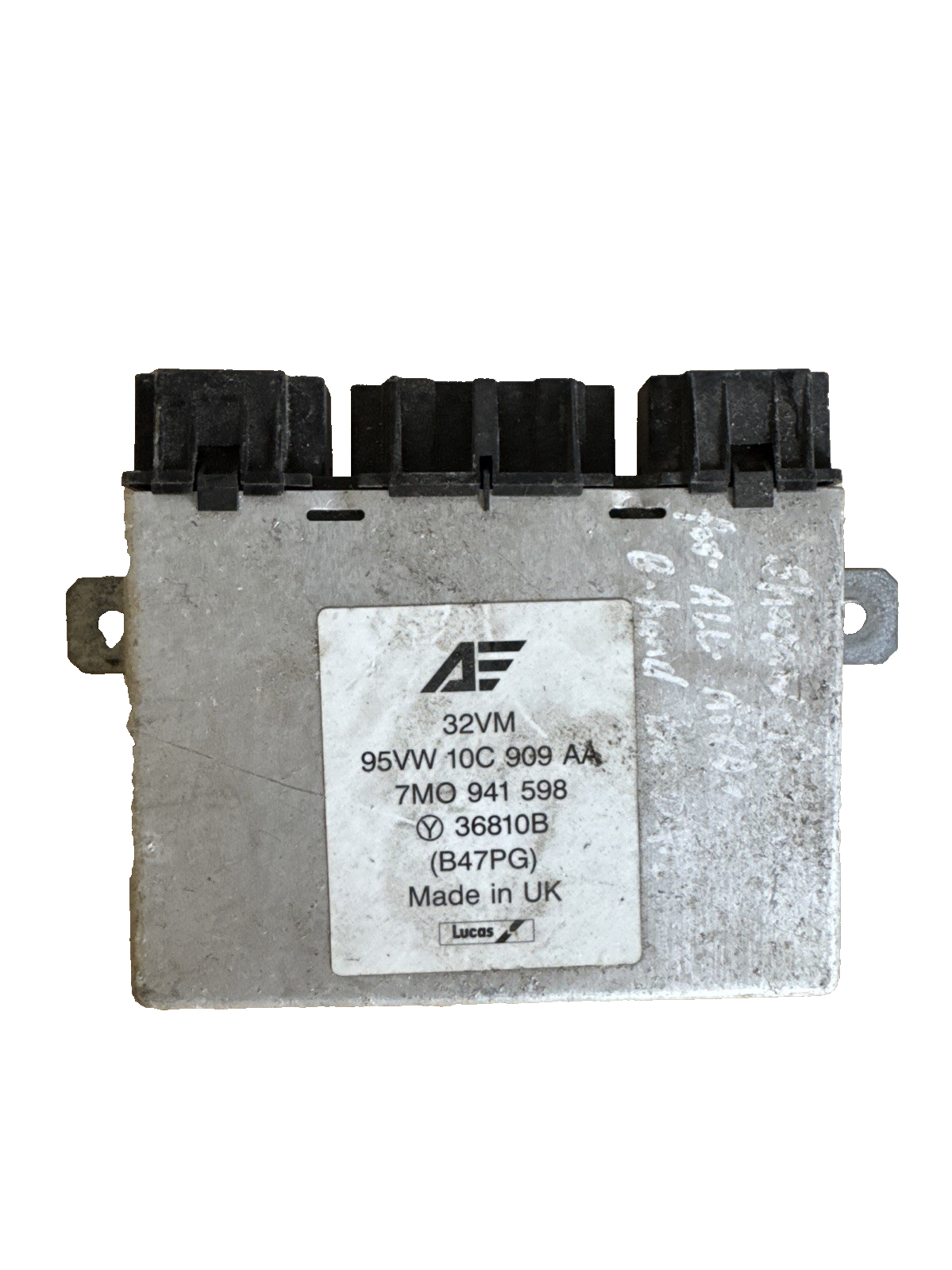 VW SHARAN, FORD GALAXY LIGHT CONTROL MODULE, ECU UNIT 95VW10C909AA / 7MO941598