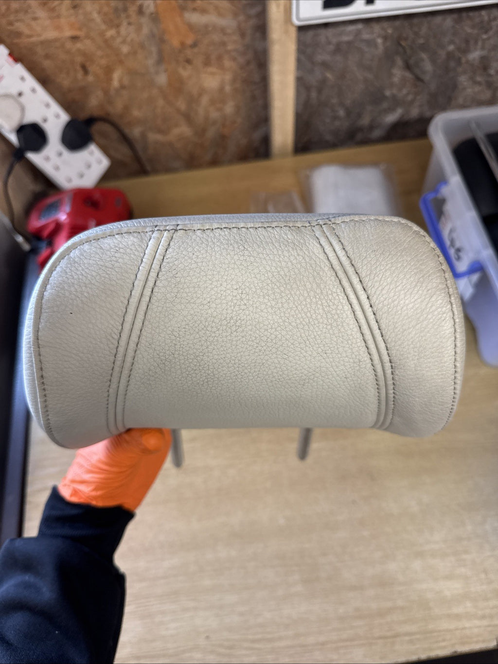 bmw E90 cream front headrest Good Condition