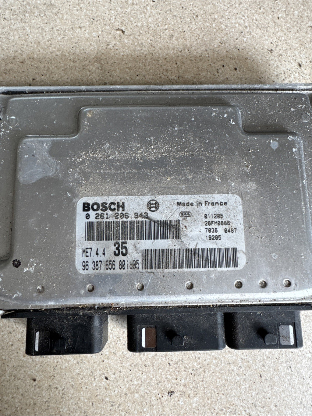 2003 PEUGEOT 307 SW S 1.6L ECU 0261206943