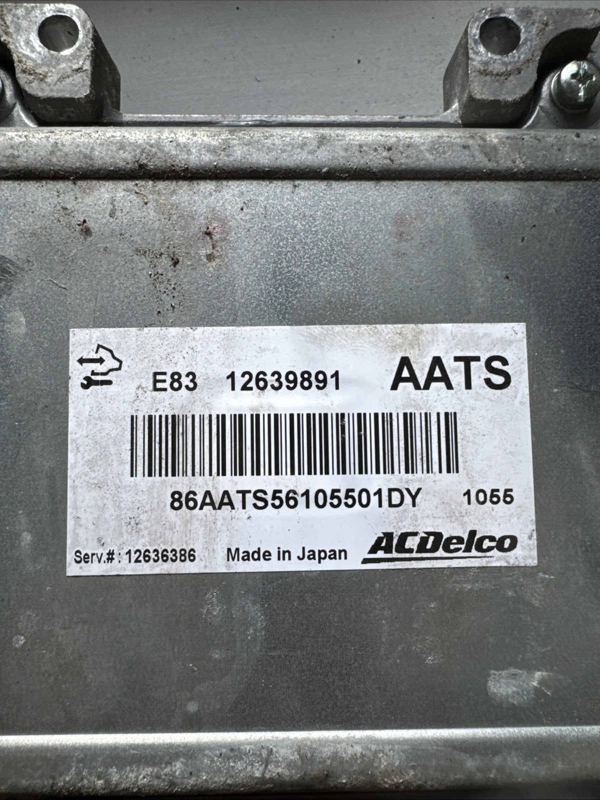 VAUXHALL ASTRA ELITE 2010 ENGINE ECU CONTROL PETROL  12639891