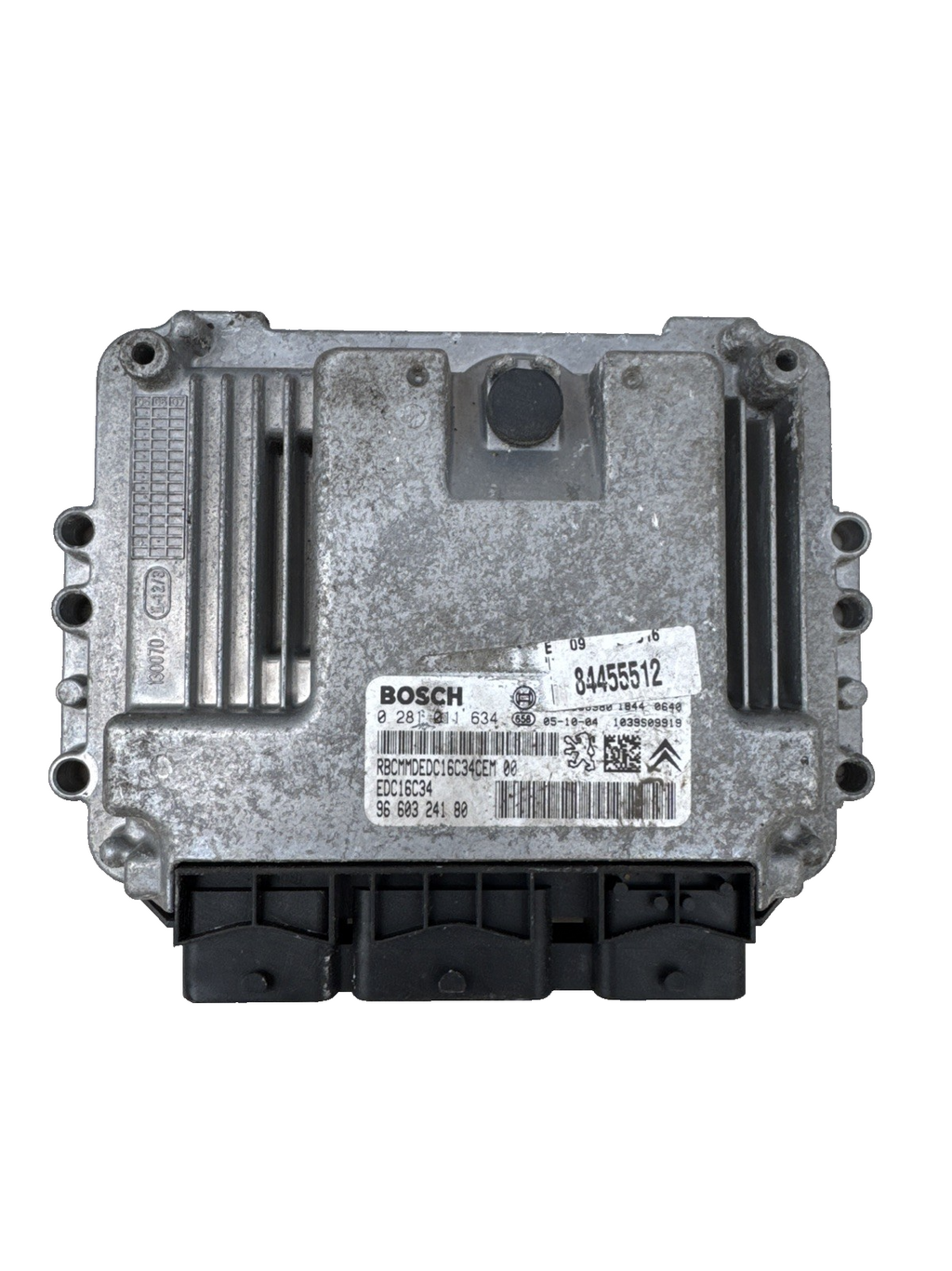 9662872280 0281011634 PEUGEOT 407 1.6 HDI ENGINE ECU BOSCH 110BHP