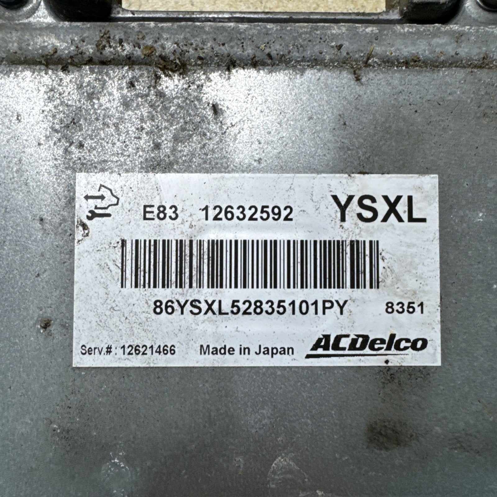 2010 VAUXHALL INSIGNIA 1.8 ENGINE CONTROL UNIT ECU 12632592 #1
