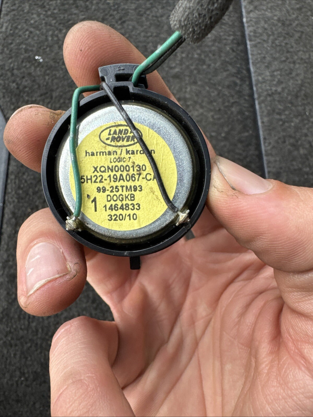 LAND ROVER DISCOVERY 4 TWEETER SPEAKER 5H2219A067CA LR4 2010