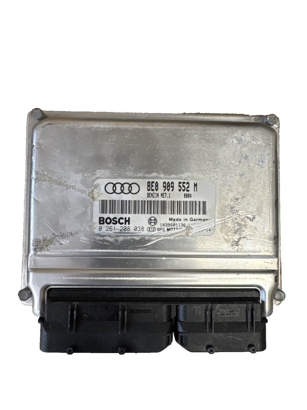 8E0909552M Audi A4 B6 2.4 Engine Control Unit ECU 8E0909552 M / 0261208038
