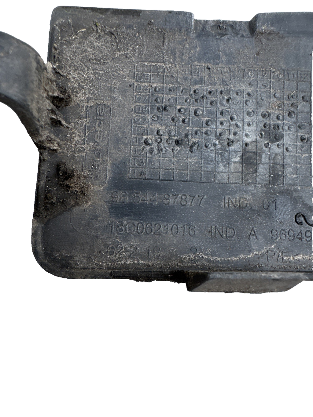 CITROEN C4 GRAND PICASSO tow hook cover REAR BUMPER Grey EZWD 9654487877.