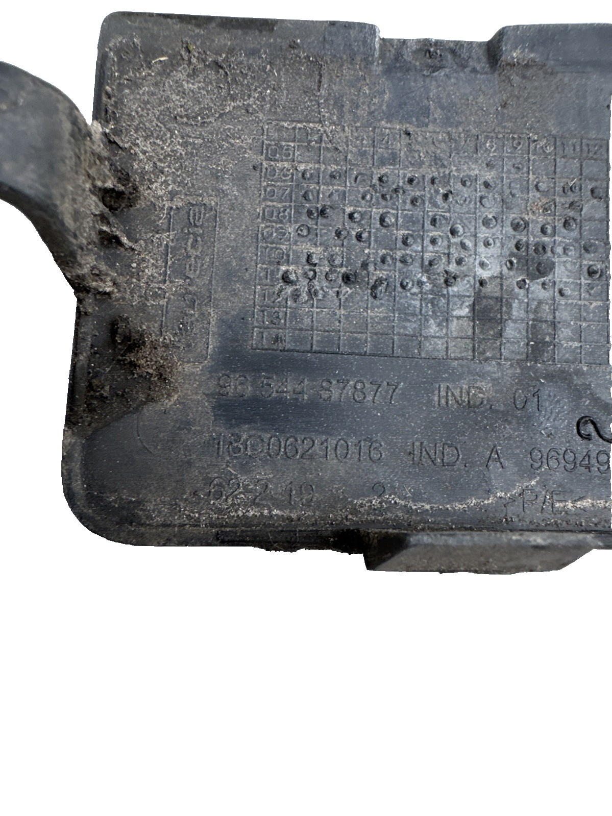 CITROEN C4 GRAND PICASSO tow hook cover REAR BUMPER Grey EZWD 9654487877.