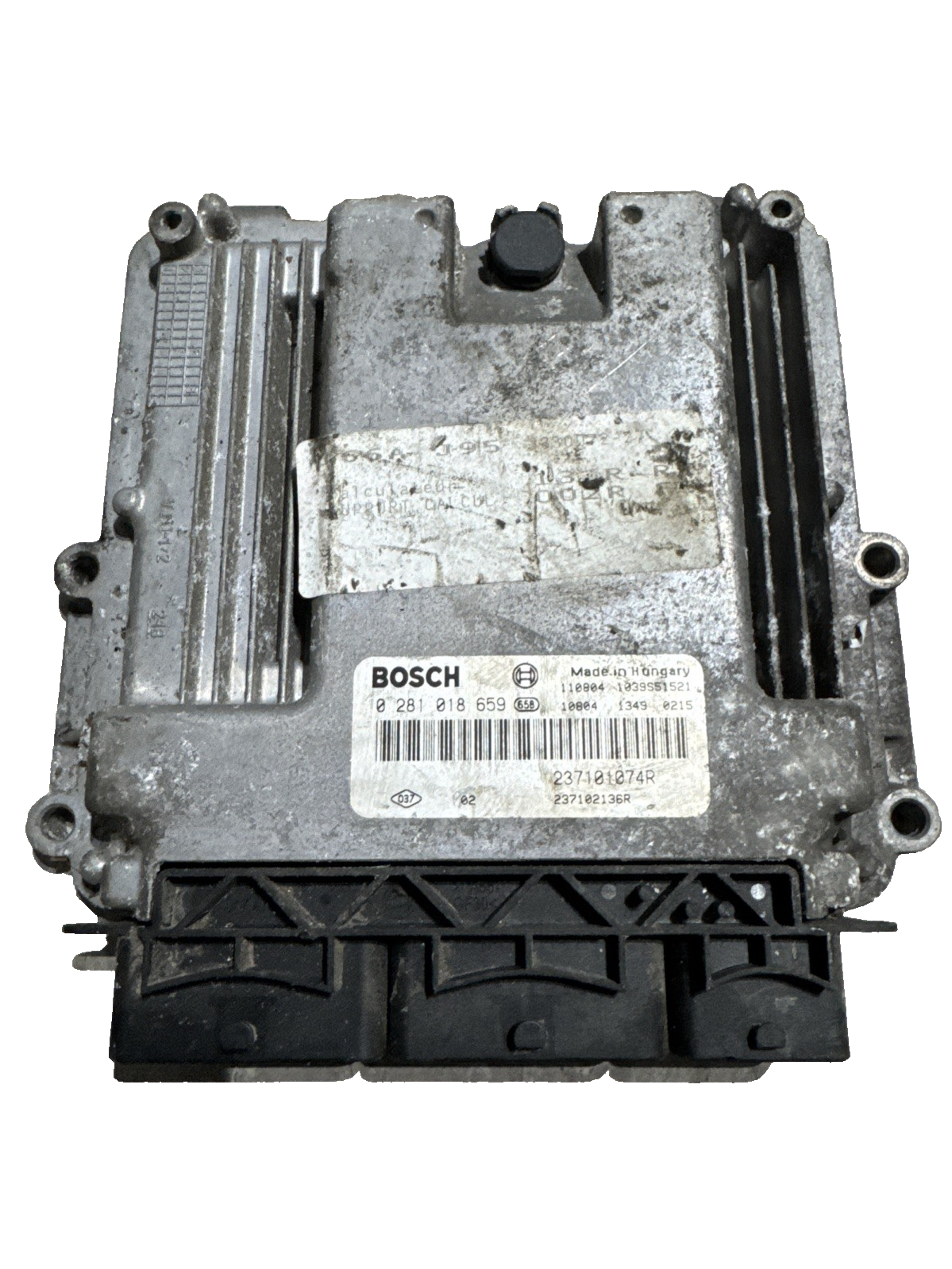 RENAULT SCENIC ECU ENGINE CONTROL UNIT -  0281018659/237101074R