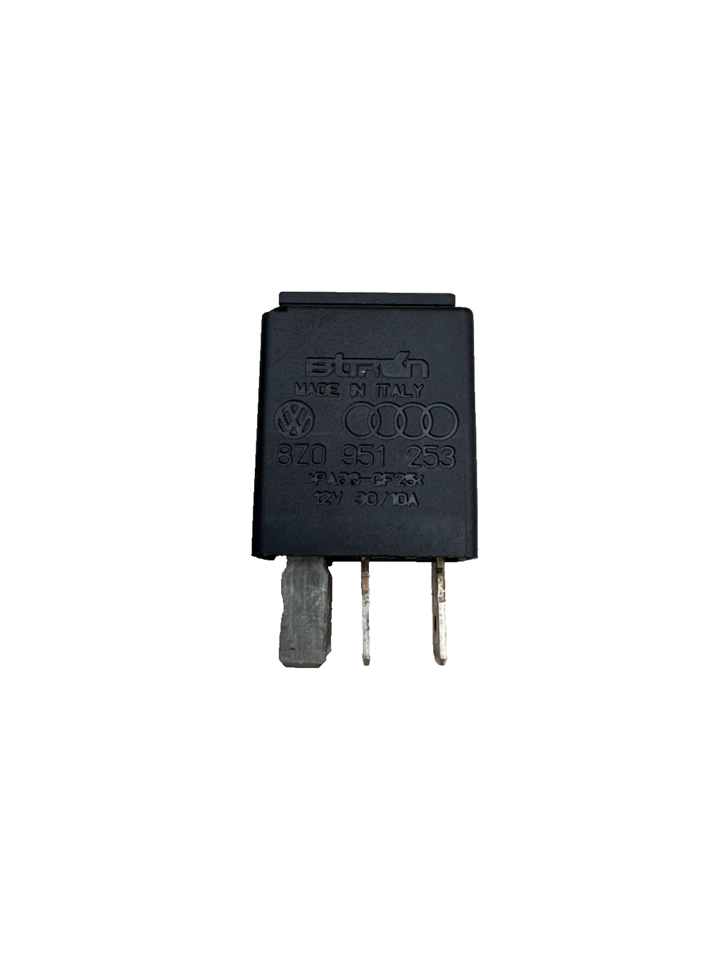 Audi VW 5-Pin Black Relay 8Z0951253 Genuine