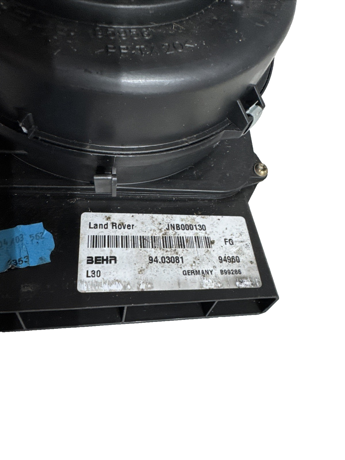 Range Rover L322 Heater Blower Motor JNB000130