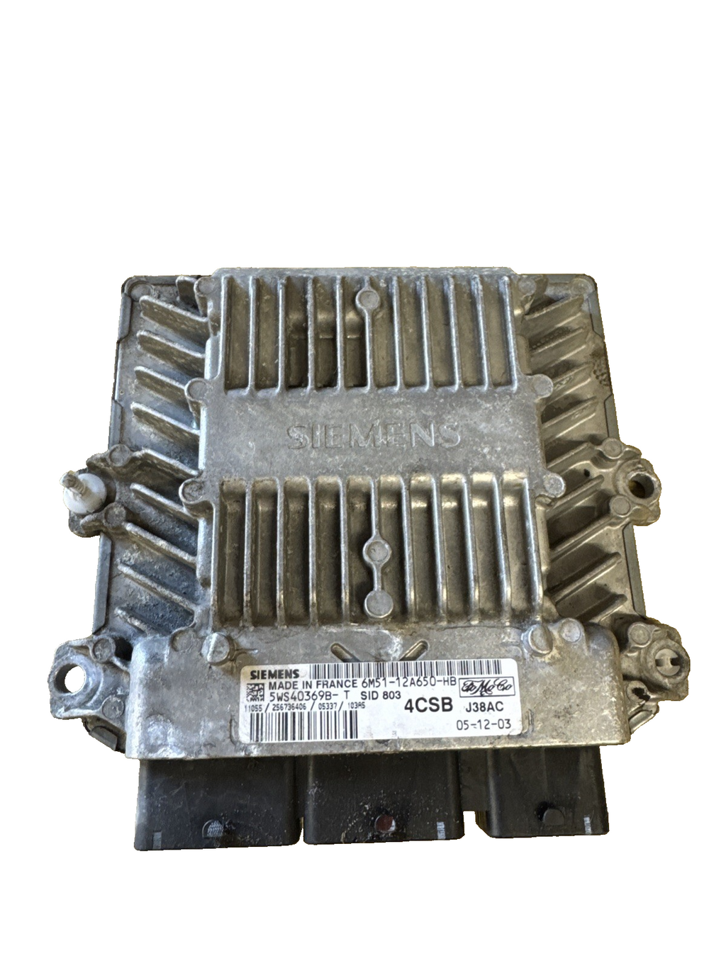 Ford Focus C-Max Engine Control Unit Module ECU 6M5112A650HB 5WS40369BT