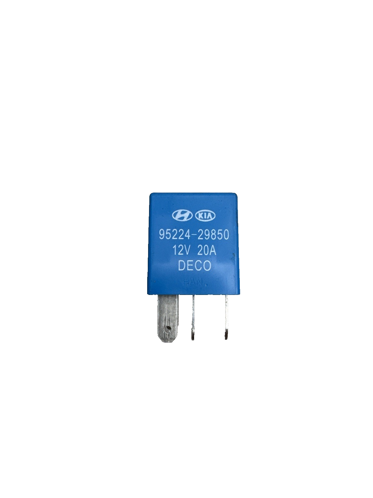 Kia / Hyundai Multi-Use Blue 4-Pin Relay Deco  95224-29850 12V 20A 522429850