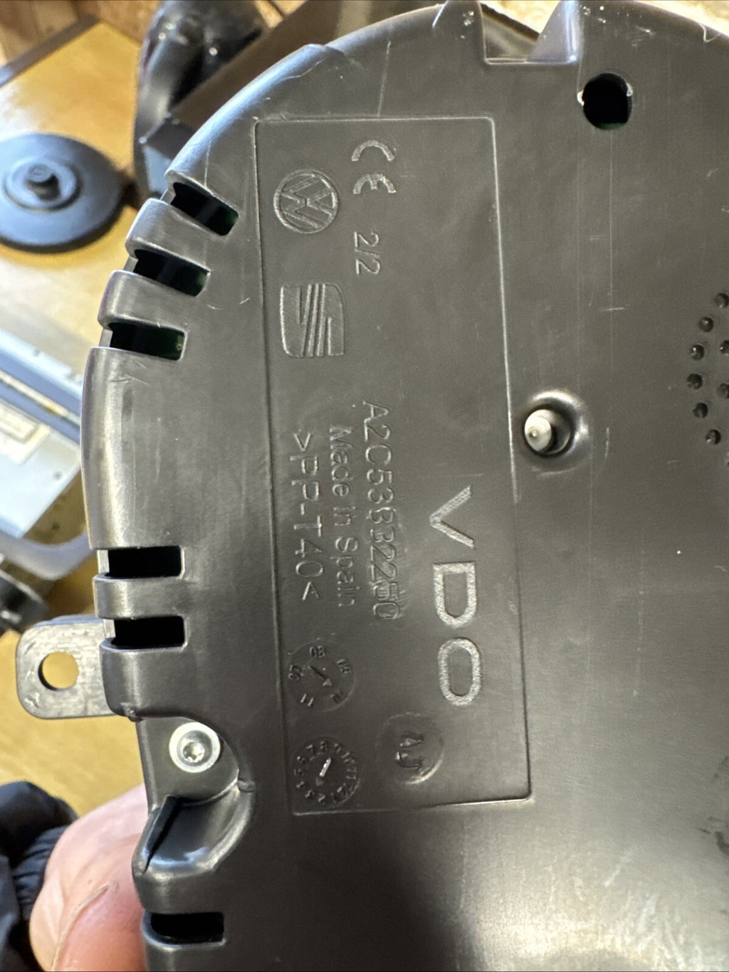 SEAT IBIZA 2008 PETROL SPEEDOMETER INSTRUMENT CLUSTER A2C53332250