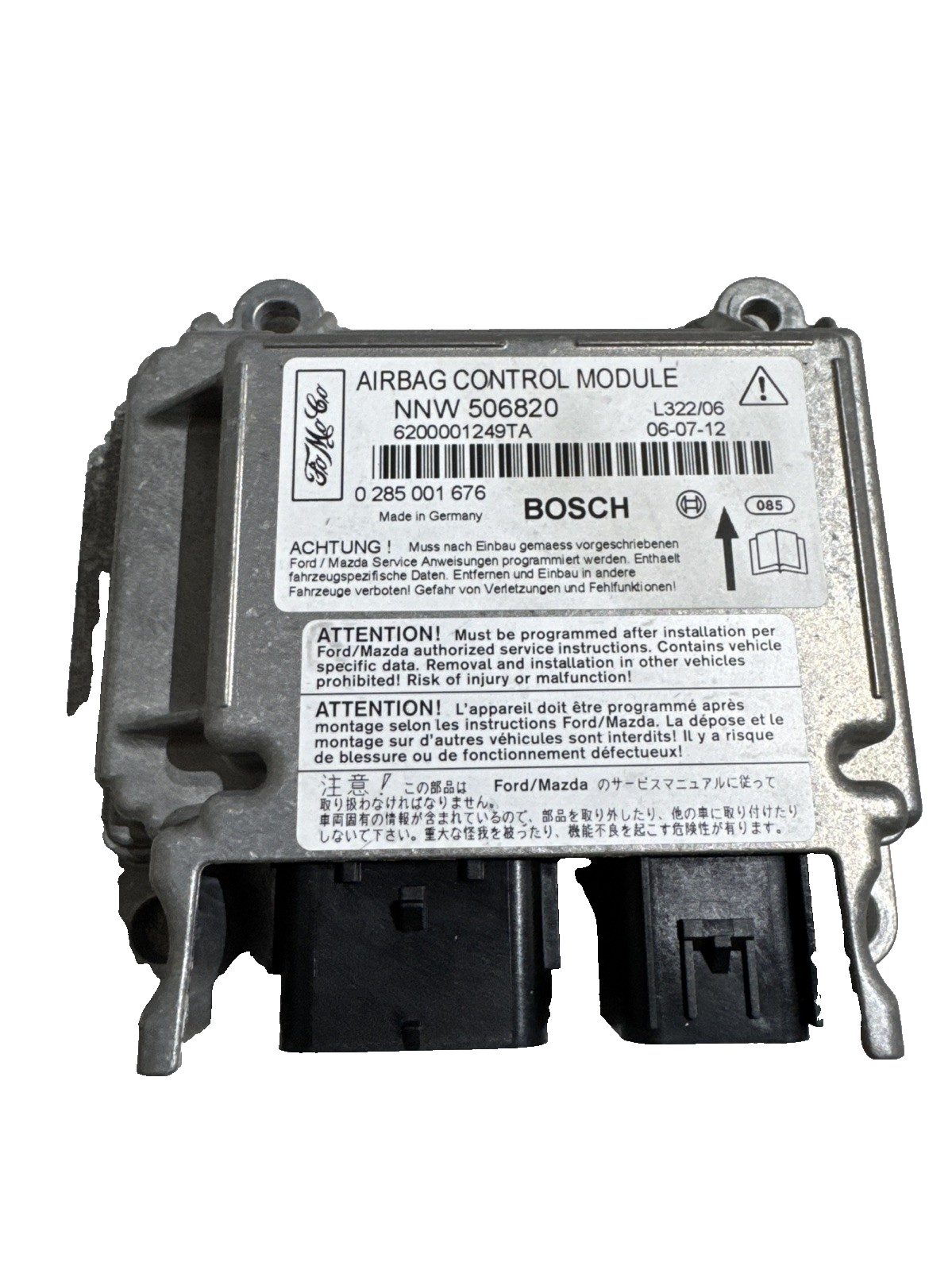 Range Rover L322 Control Module SRS ECU NNW506820 2006 to 2010