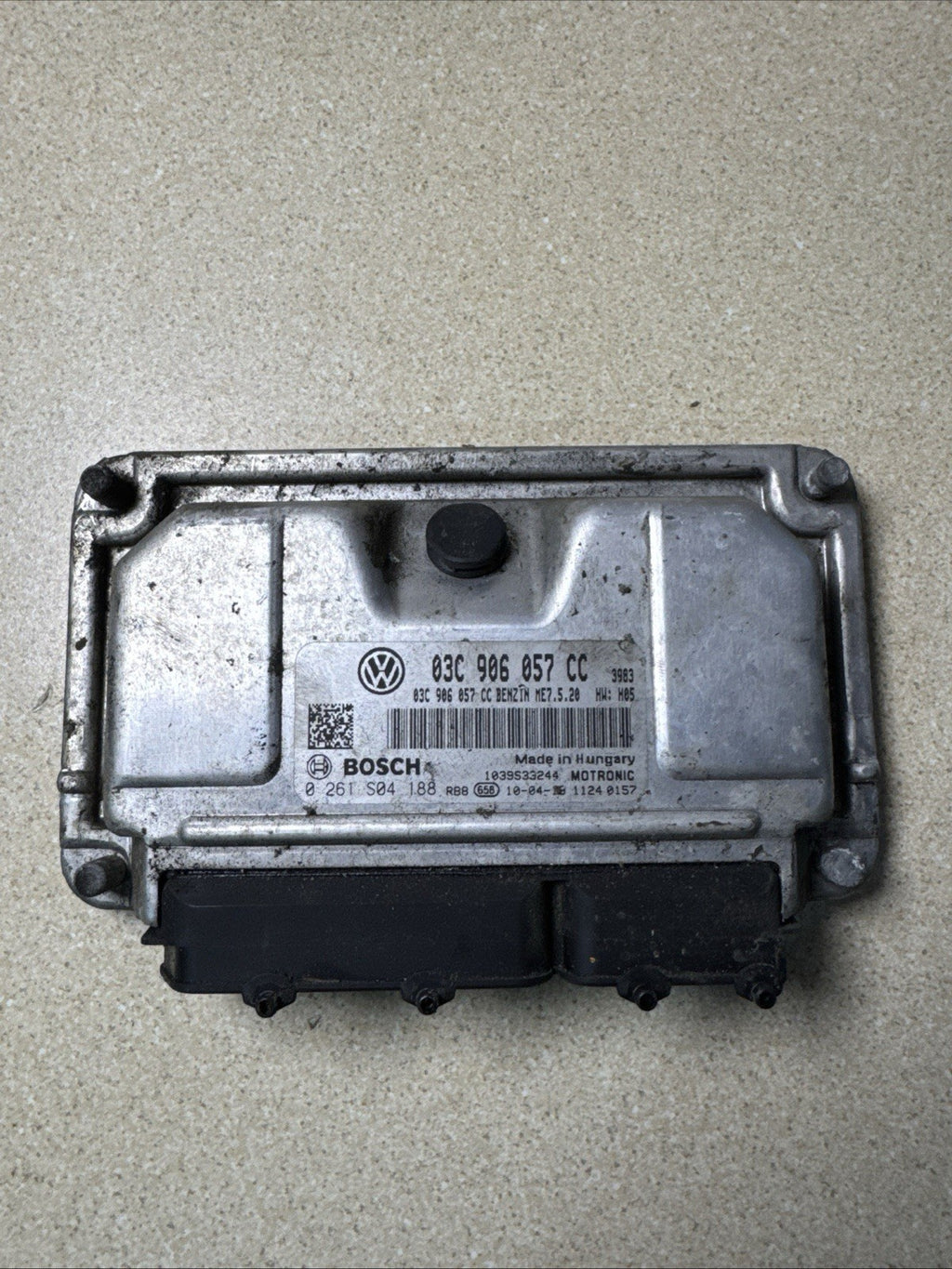 SEAT Ibiza MK4 1.6 PETROL BTS ENGINE ECU 03C906057CC