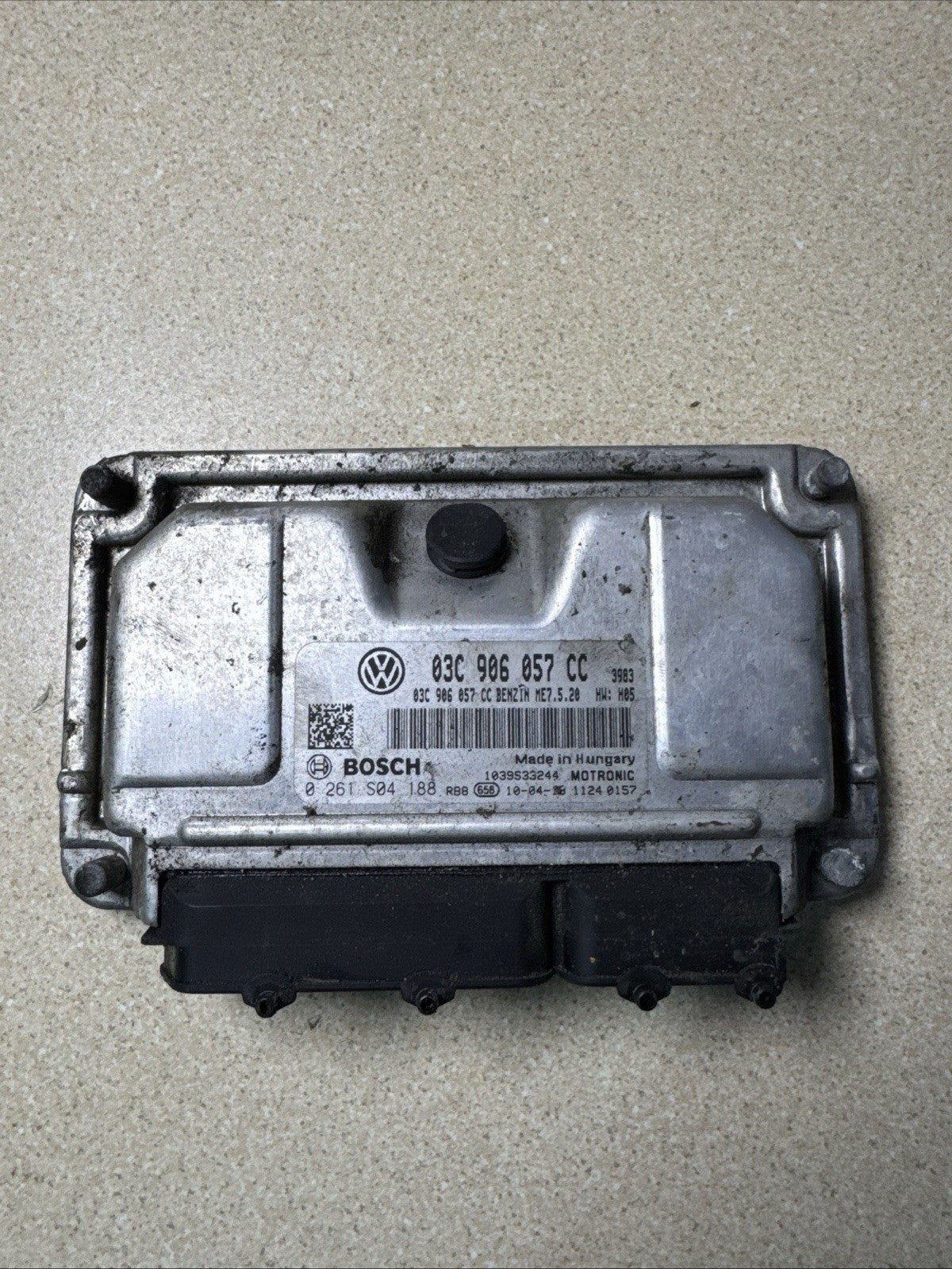 SEAT Ibiza MK4 1.6 PETROL BTS ENGINE ECU 03C906057CC