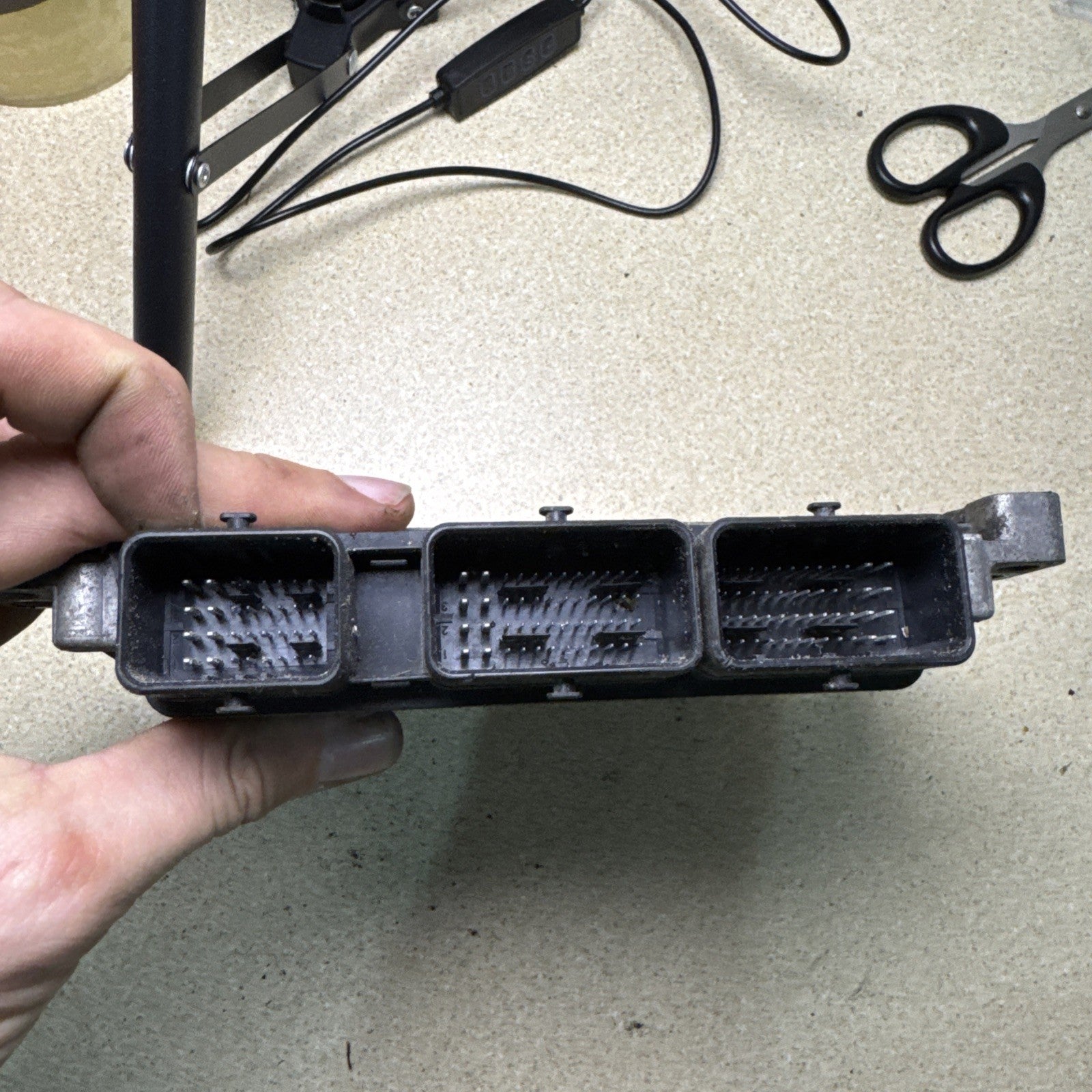 2011 RENAULT CLIO 1.5 ENGINE CONTROL UNIT 237101989R #2