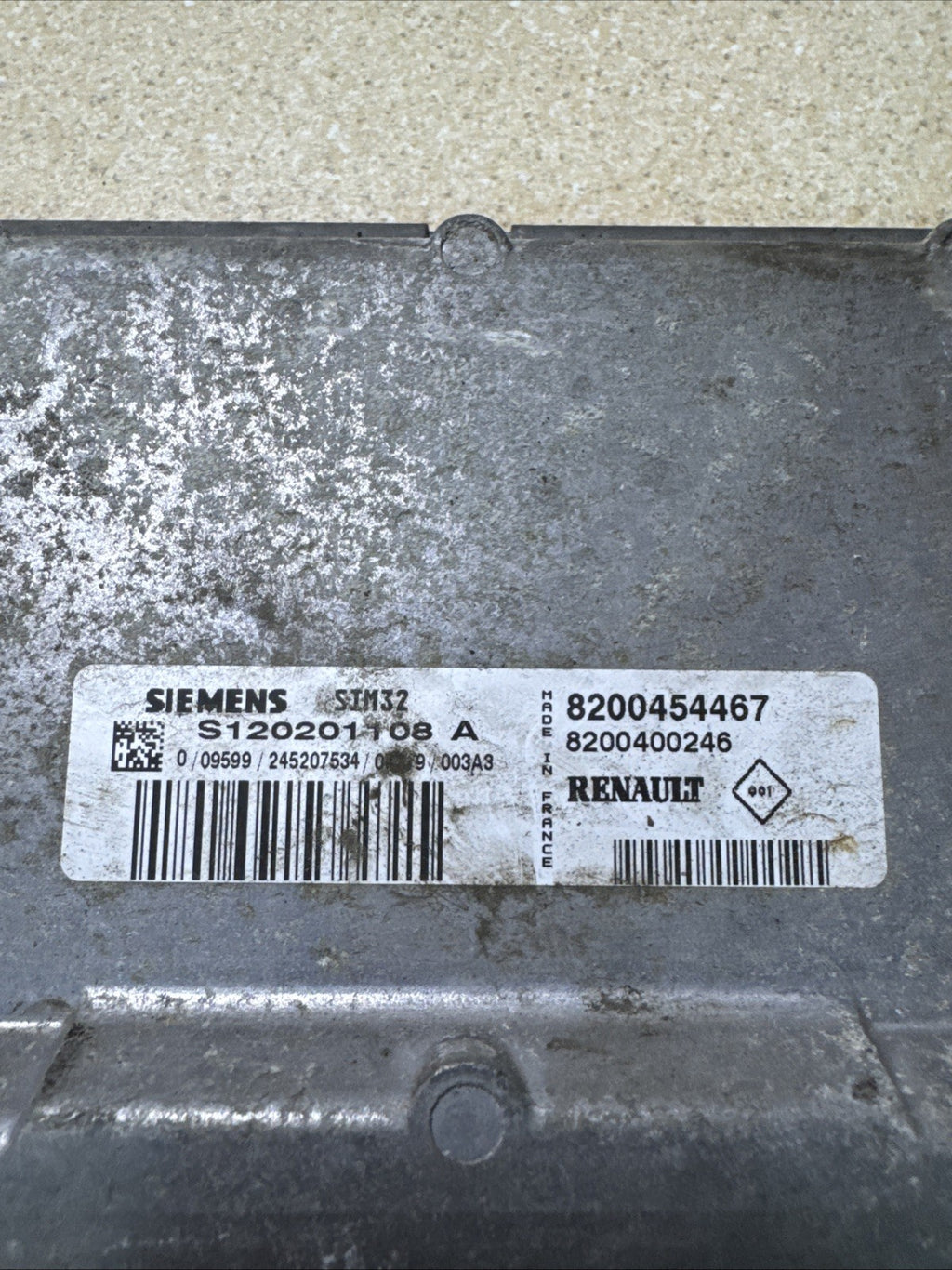 2006 RENAULT CLIO 1.2 ENGINE CONTROL UNIT ECU S120201108
