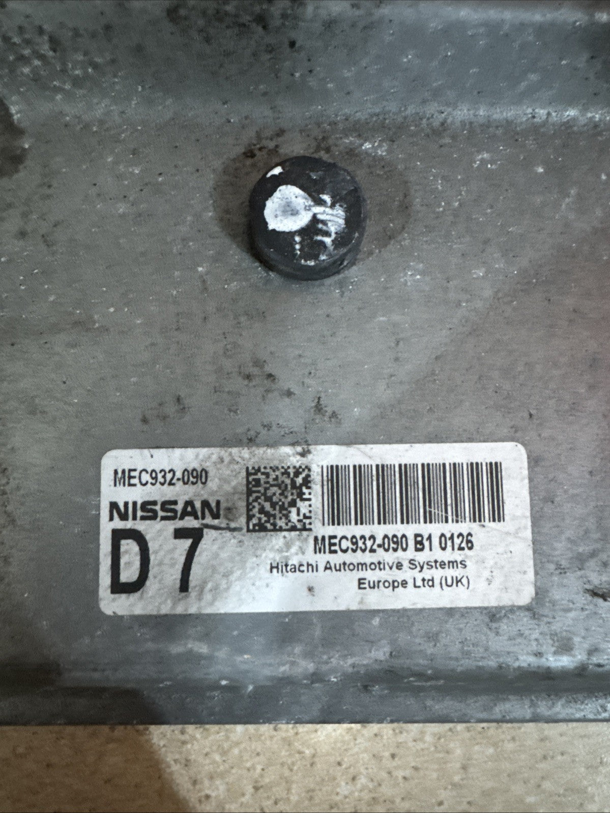 Nissan Qashqai 2013 MEC932090 Engine control unit module ECU VAQ2445