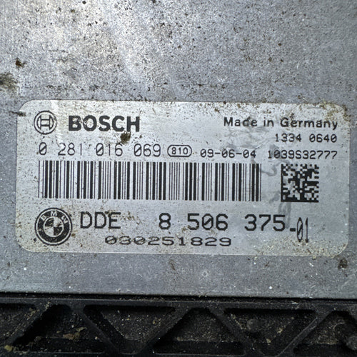 0281016069 BMW 1 3 Series E81 E87 E90 E91 Diesel Engine Control Unit ECU 8506375