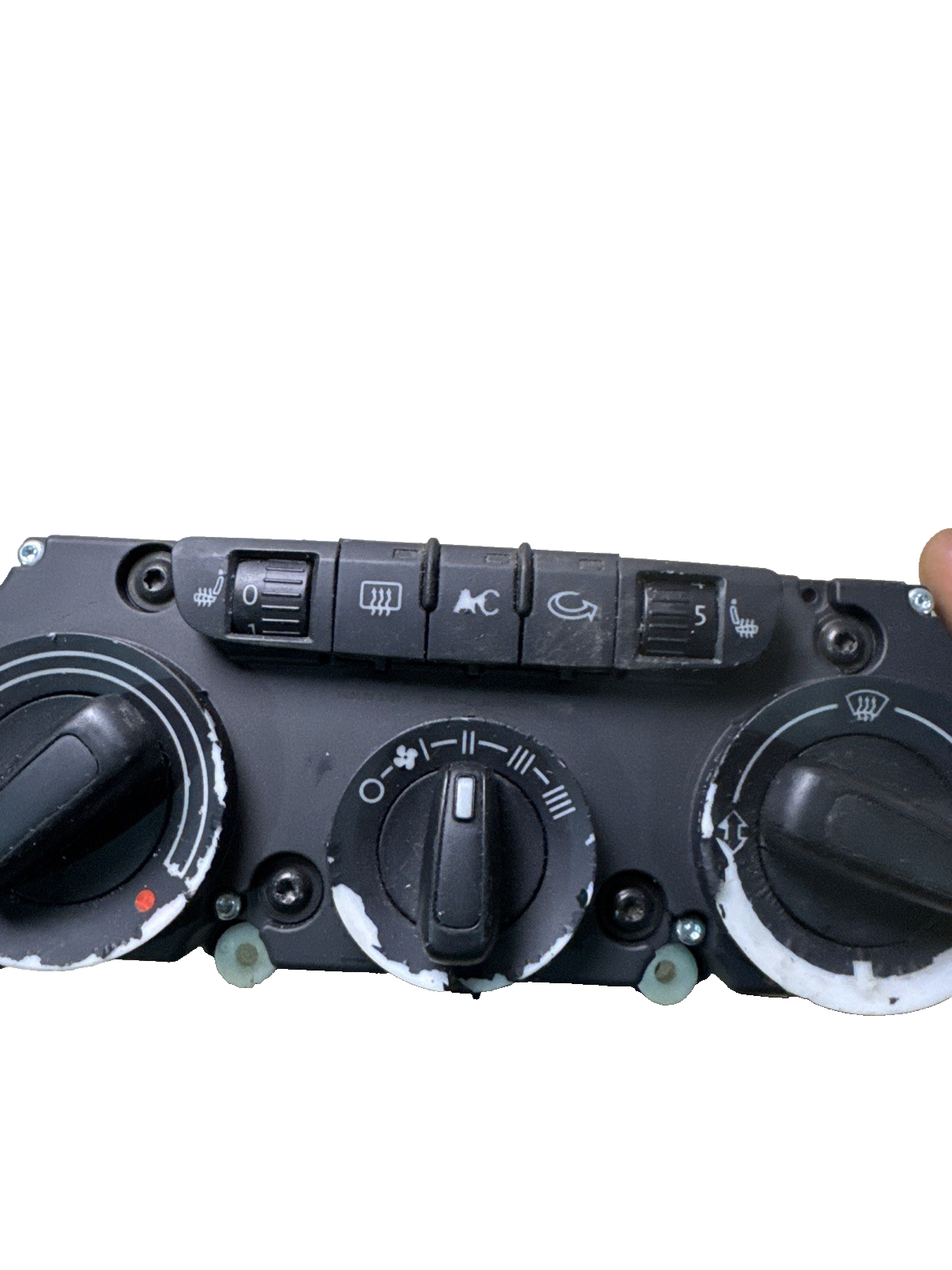 2008 VW PASSAT B6 HEATER CLIMATE CONTROL WITH HEATED SEAT SWITCH