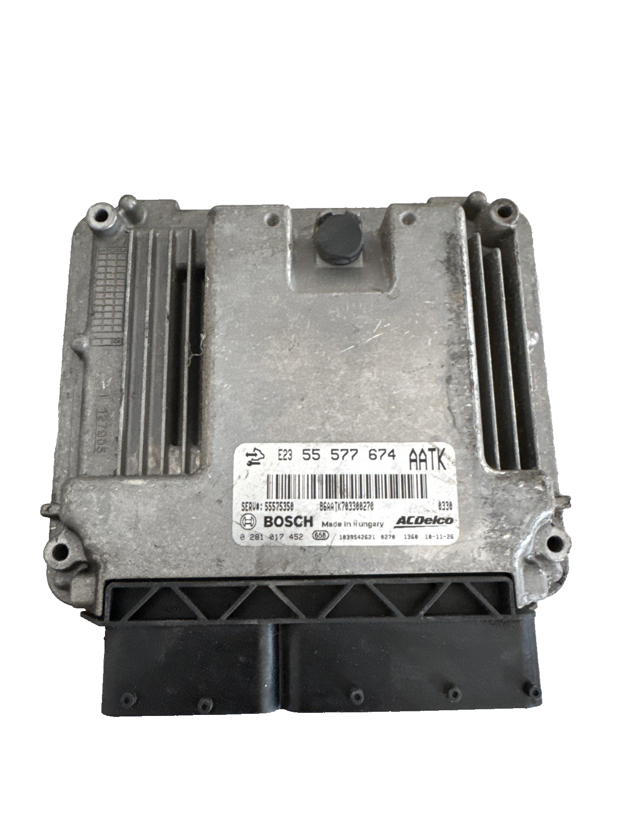 VAUXHALL INSIGNIA 2.0 CDTI A20DTH 2008-2012 ENGINE ECU 55577674