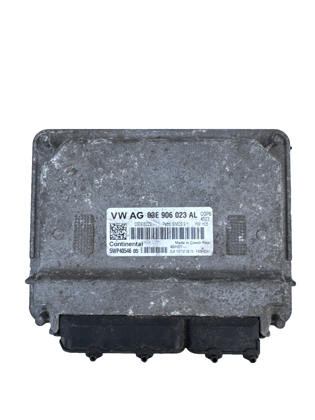Volkswagen Polo Engine Control Module Unit ECU 1.2Petrol 2010 6R OEM 03E906023AL