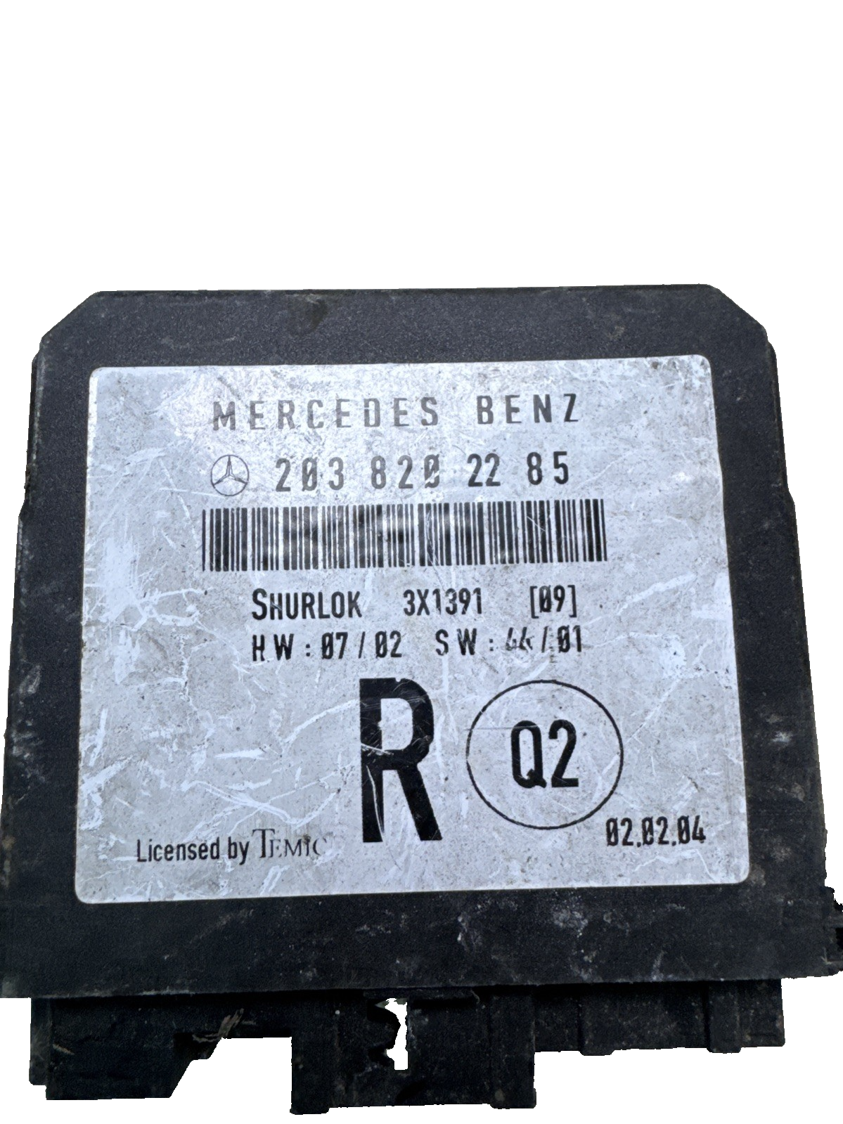 MERCEDES C CLASS W203 DOOR CONTROL MODULE DRIVERS FRONT 2038202285  2000-2007