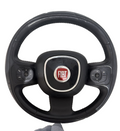 Fiat 500 Leather Steering Wheel w/ Autoliv Airbag 07356766810 Multifunction