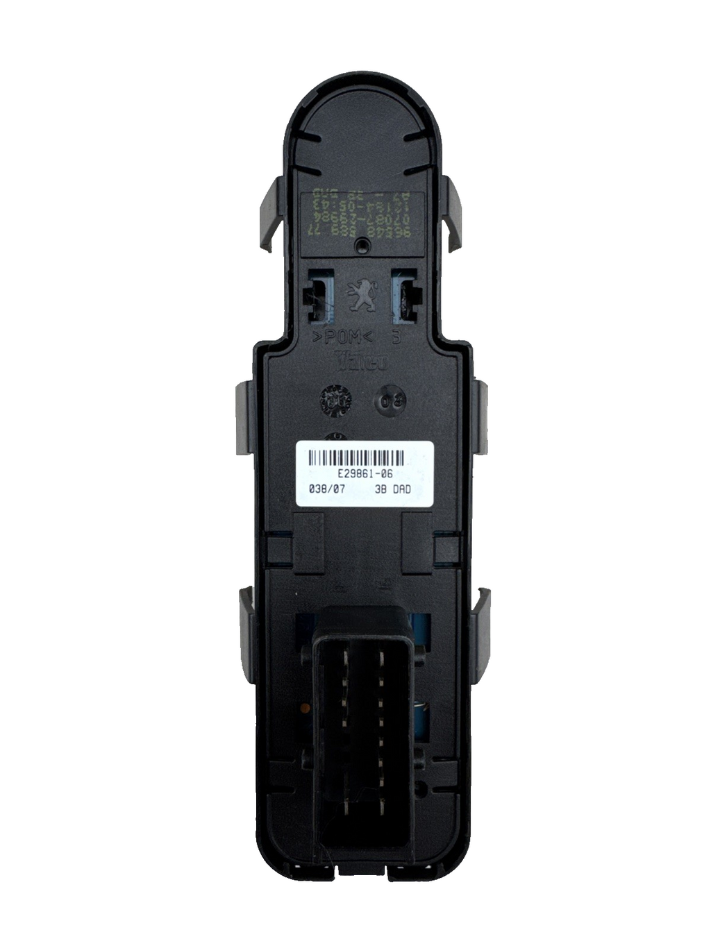 Peugeot 207 2008 MK1 Electric Window Switch Front Right Side 9654858977