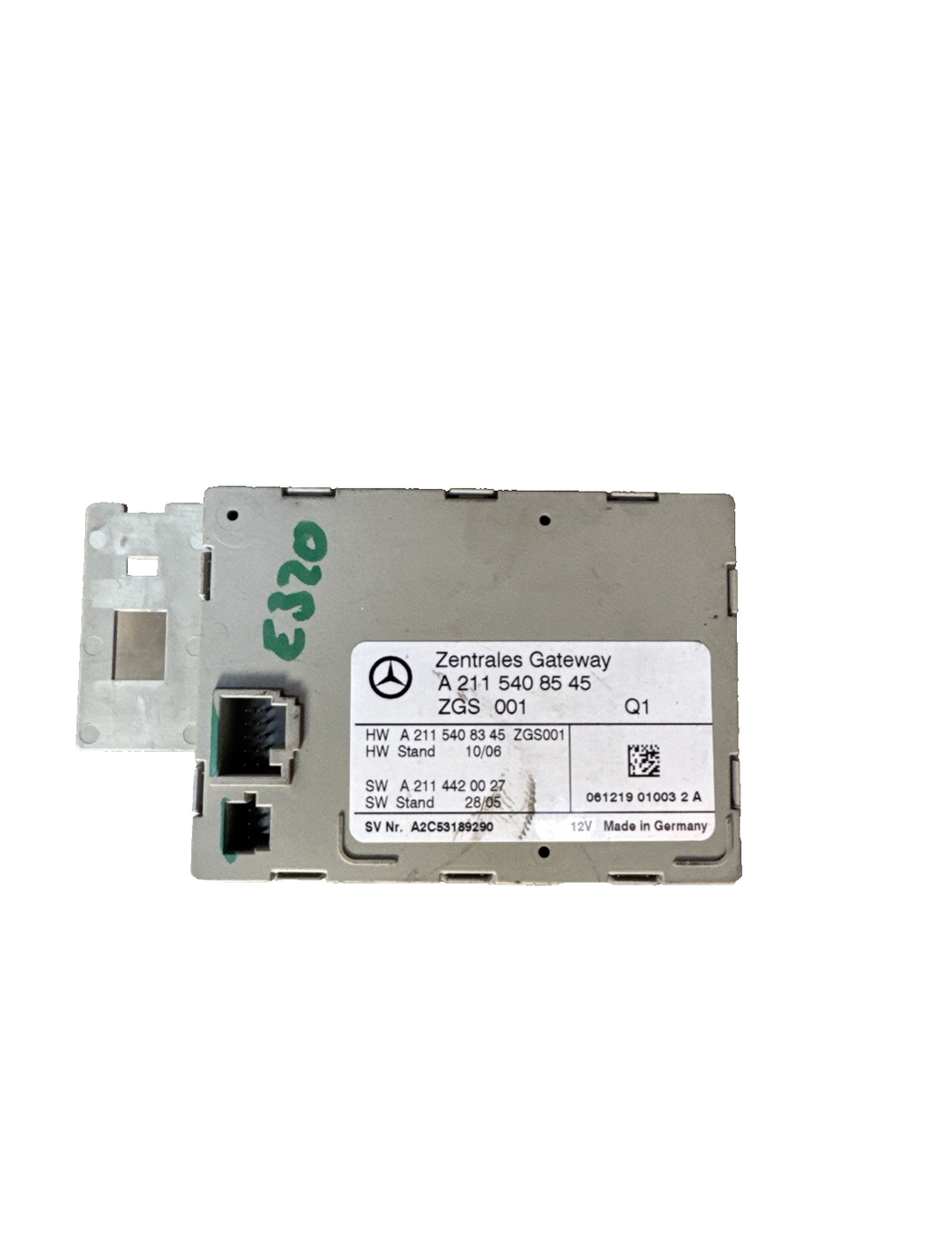 MERCEDES-BENZ E Class W211 Gateway Module A2115408545