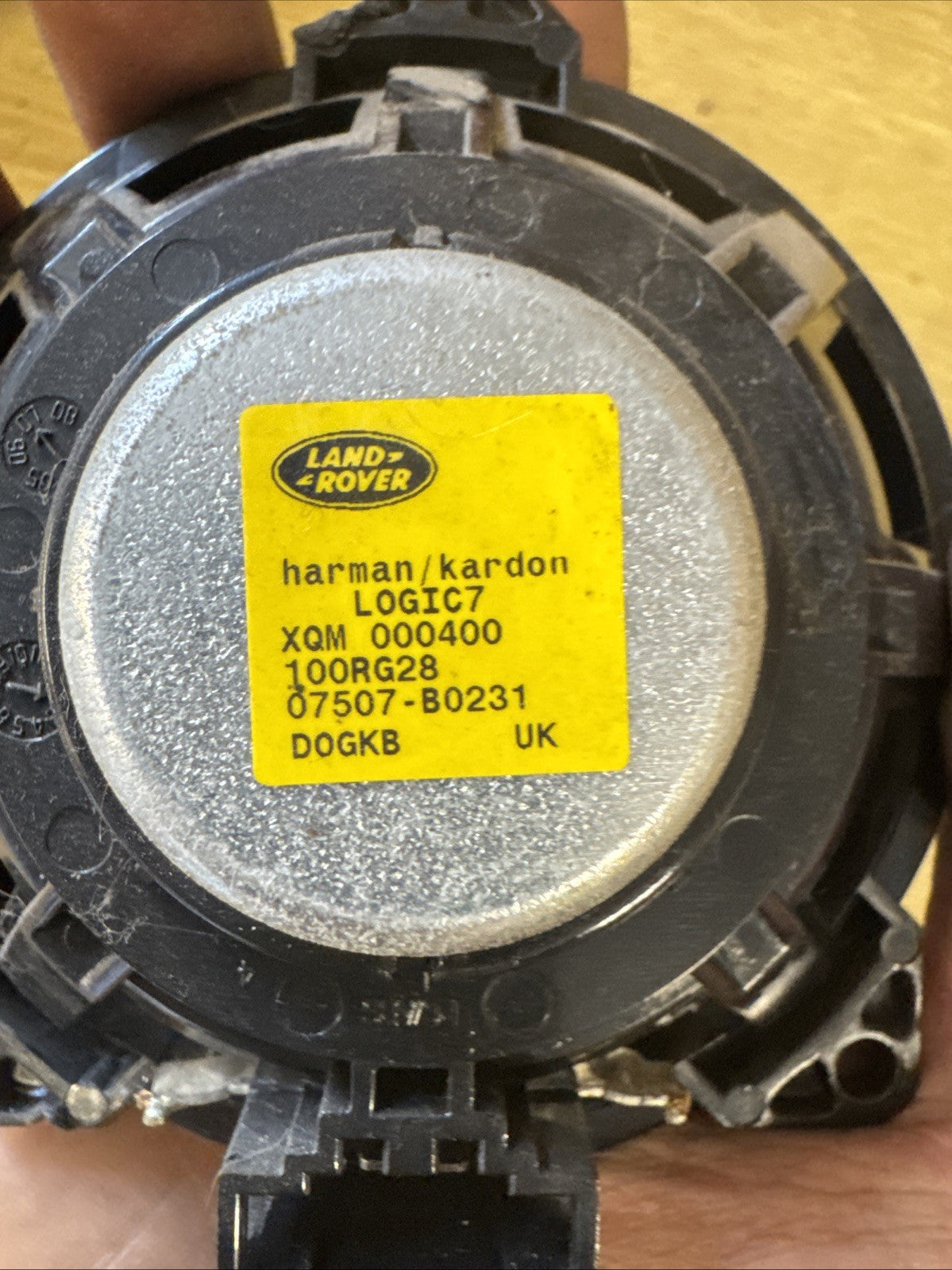 2006 RANGE ROVER VOGUE N/S/R REAR LEFT SPEAKER XQM000400 A353