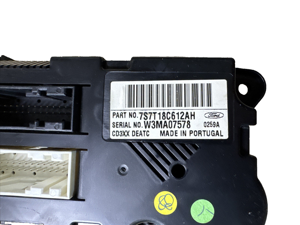 2012 FORD MONDEO MK4 HEATER CONTROL PANEL 7S7T18C612AH