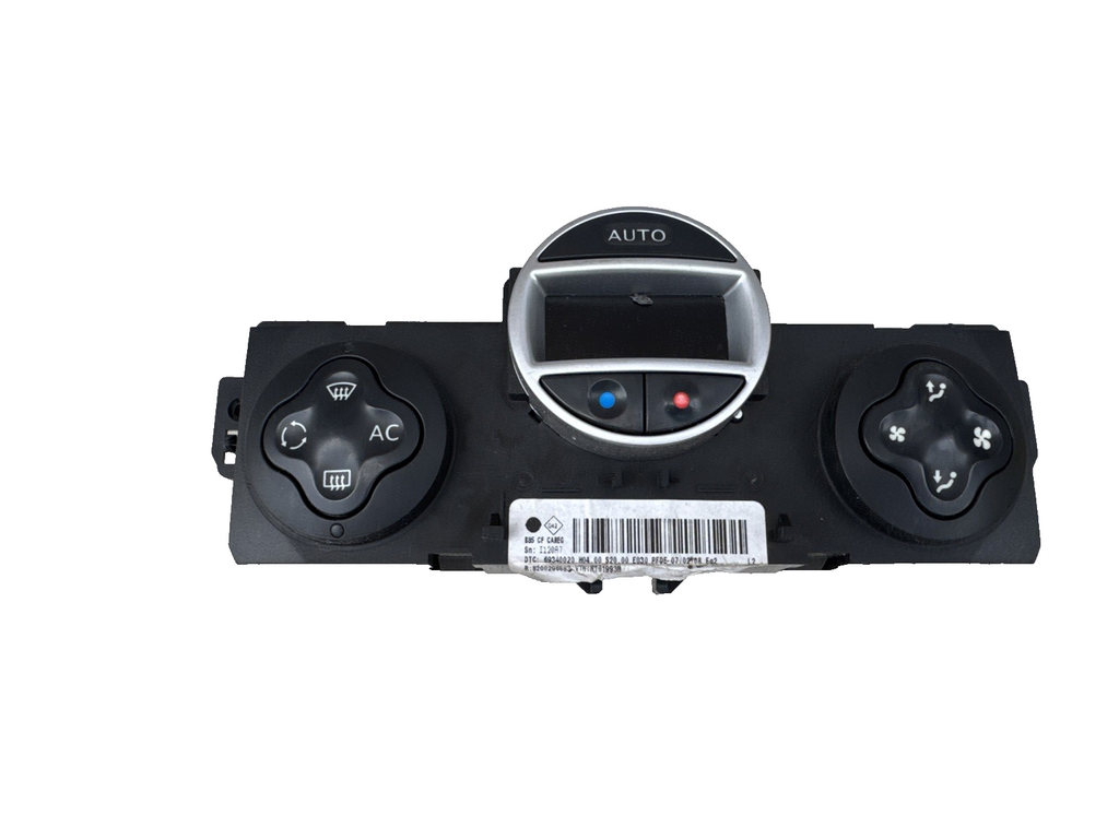 RENAULT CLIO MK3 HEATER CONTROL PANEL 8200296683 2010 REG
